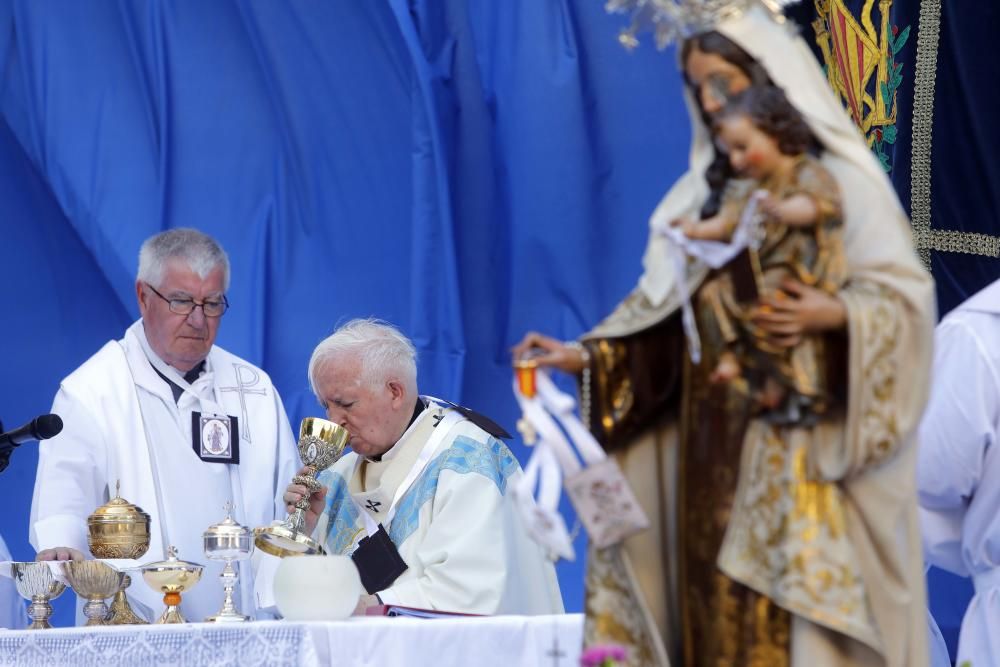 Celebración de la Virgen del Carmen en València