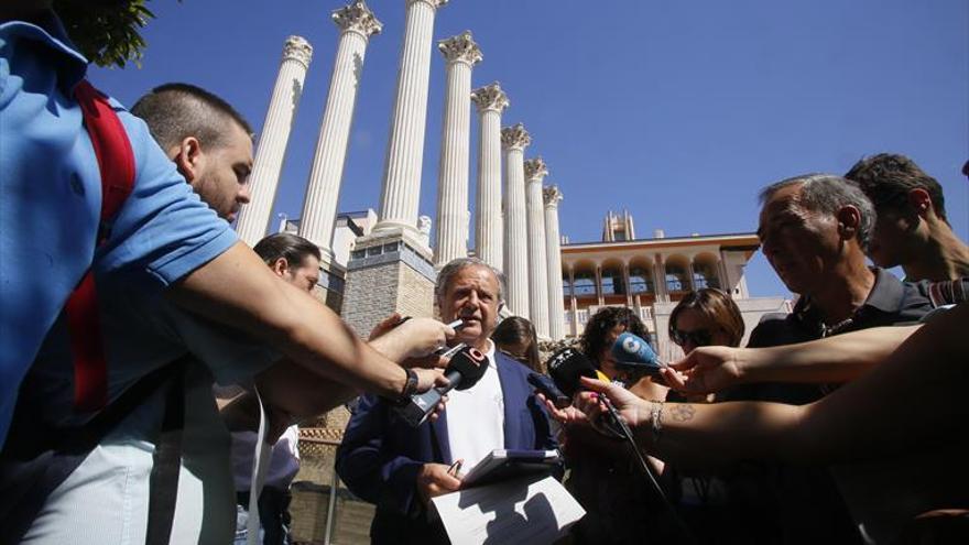 El Templo Romano será limpiado mientras se resuelve su paralización