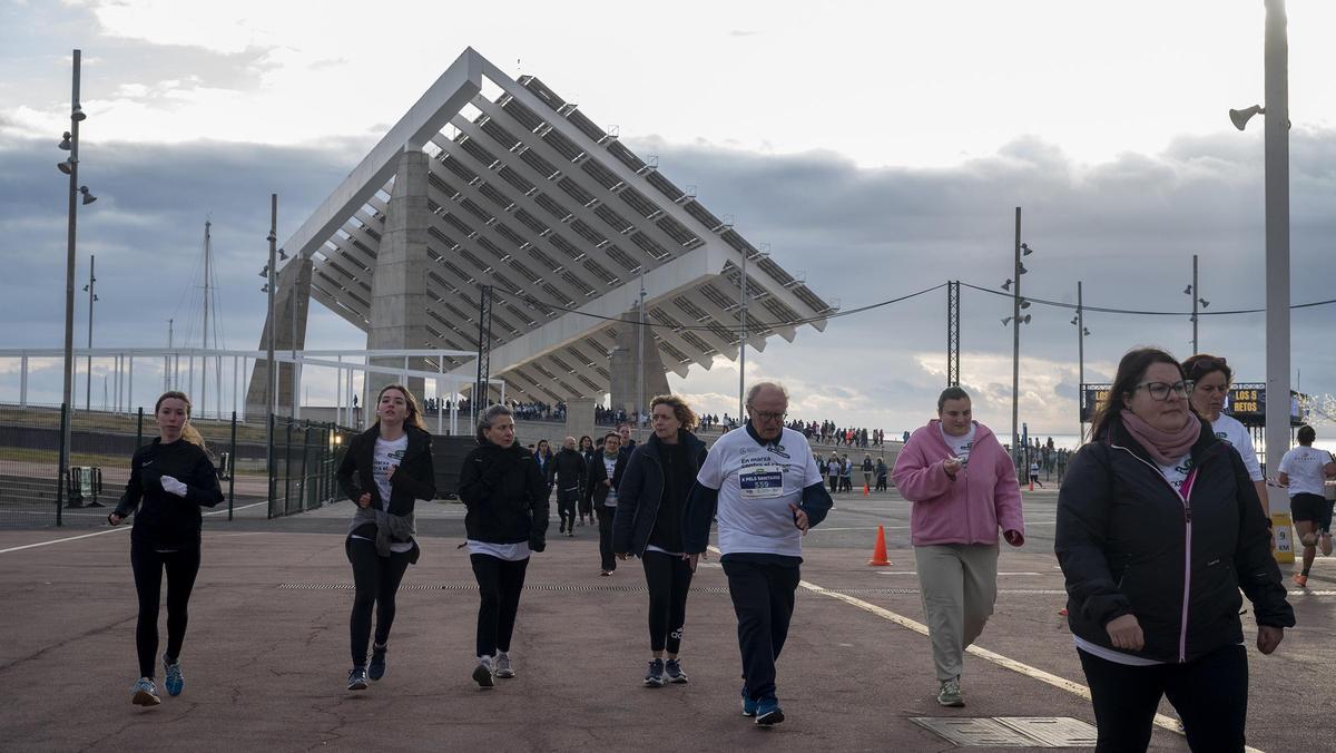 Barcelona corre contra el cáncer en el Fòrum
