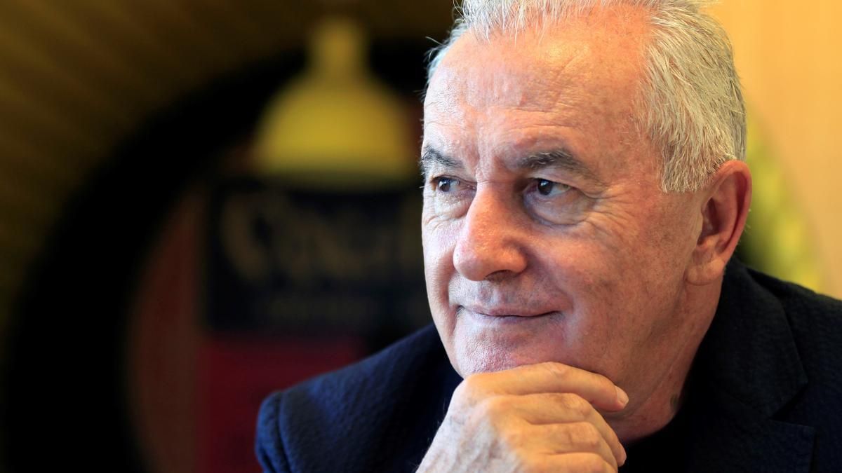Víctor Manuel, en una entrevista anterior.
