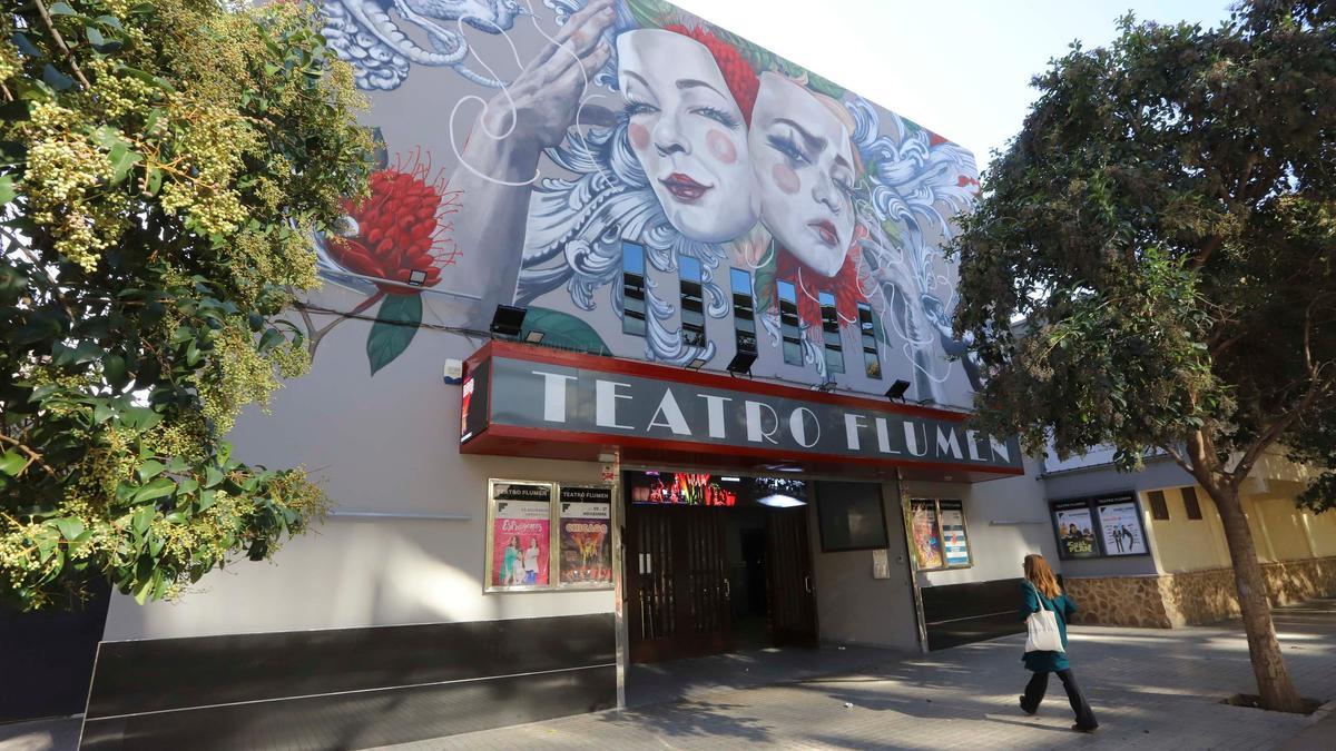 Fachada del Teatro Flumen.