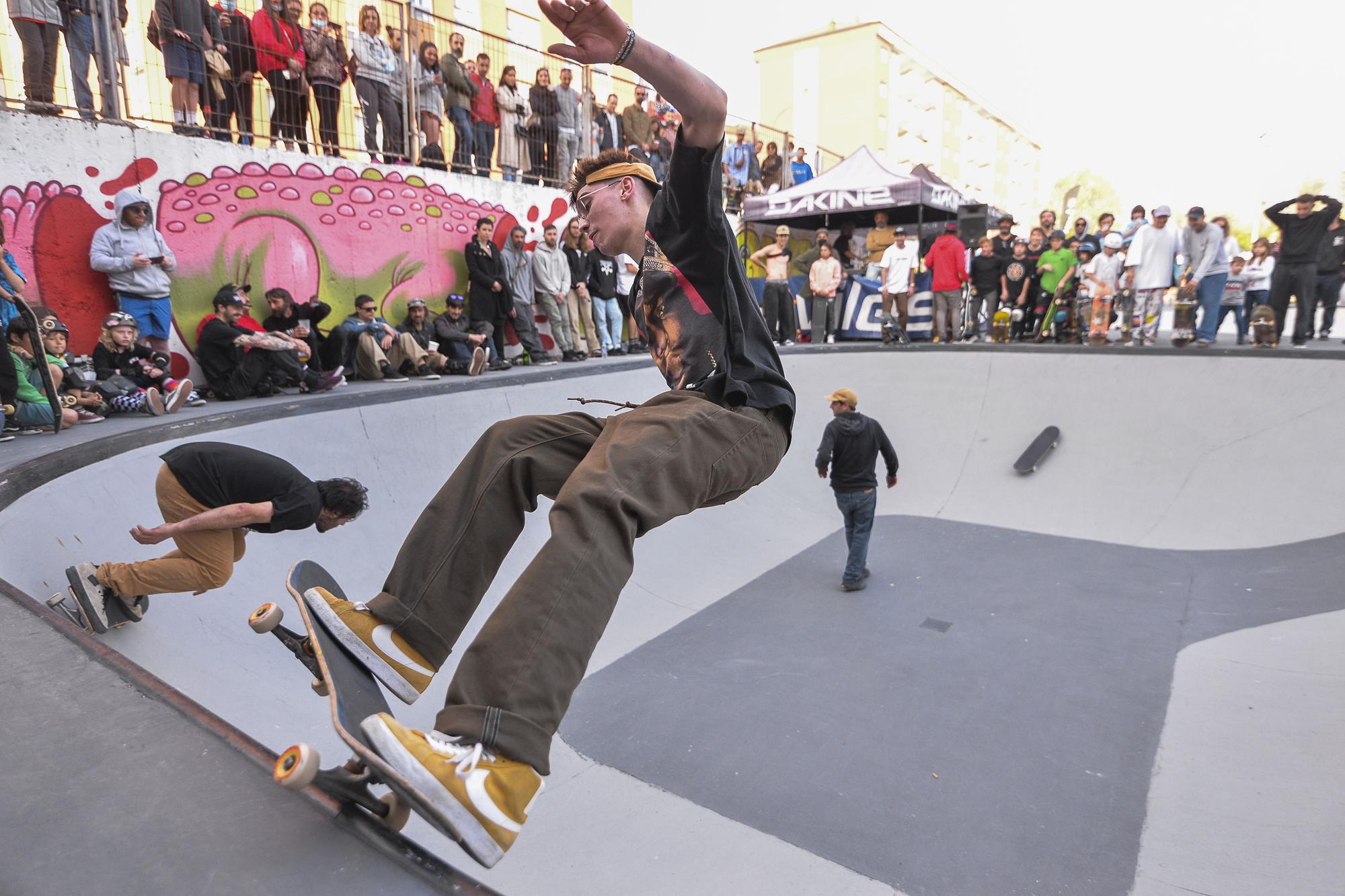 El skate abre las actividades deportivas del Bollo