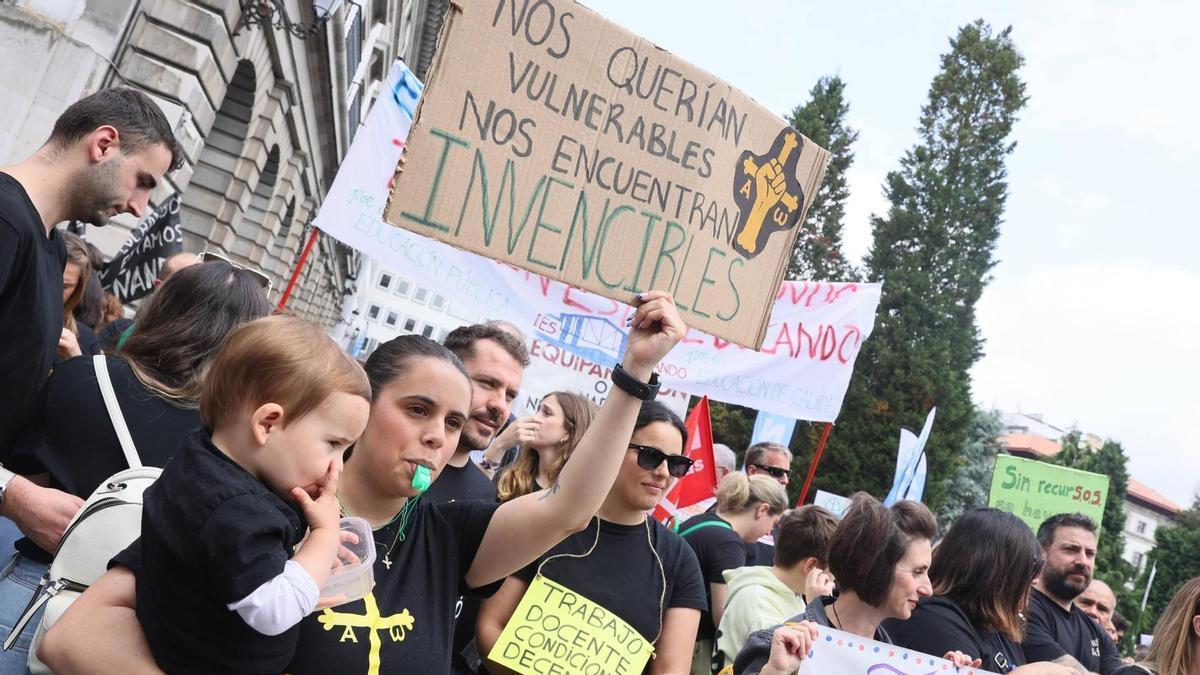 Una imagen de una de las manfiestaciones del año pasado