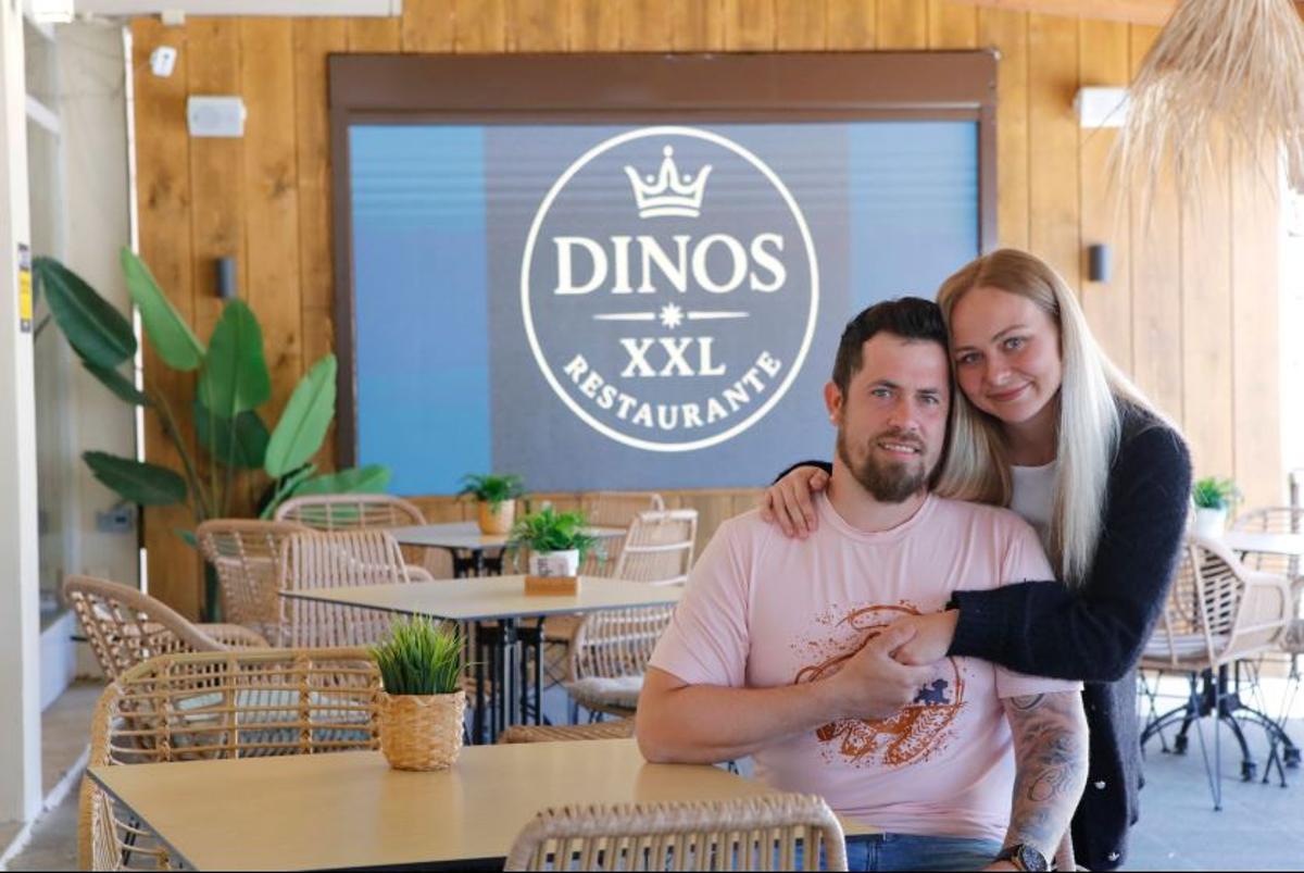 Kevin und Selina Libawski setzen im Dino's auf große LED-Bildschirme zur Fußballübertragung