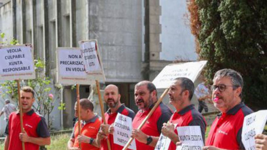 Protesta de ayer. |  I.Abella