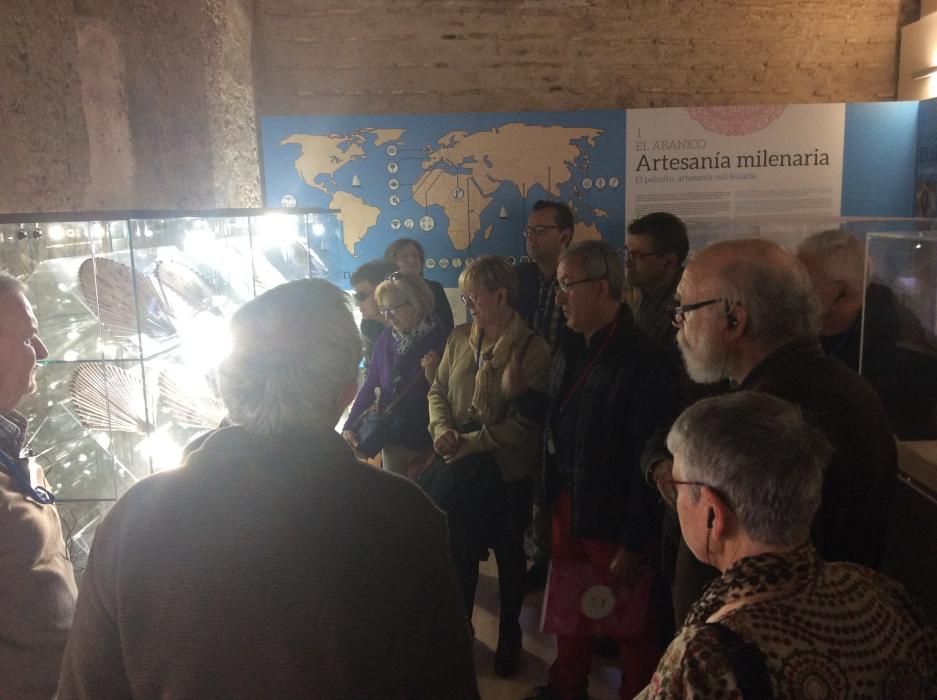 Alaquàs Debat visita el Museu del Palmito de Aldaia.