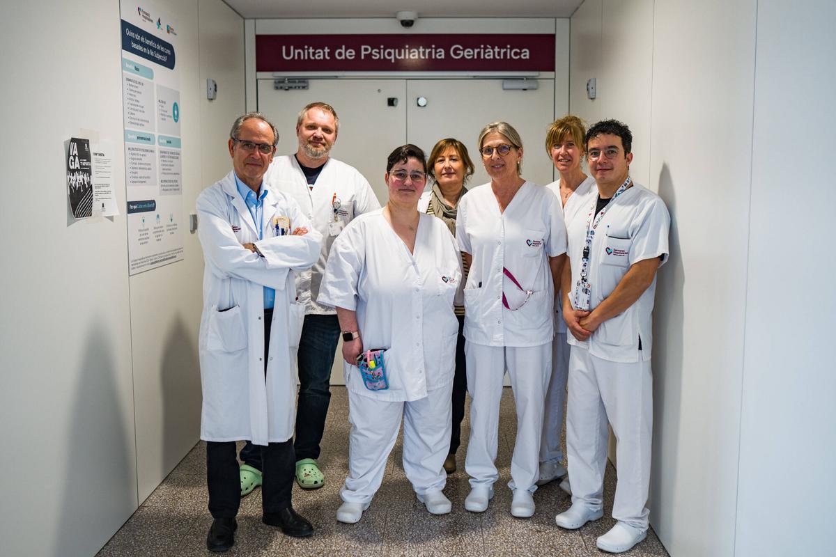 Martorell. 26/02/2026. Sociedad. Manel Sánchez, coordinador de la Unidad de Psiquiatría Geriátrica del Hospital Germanes Hospitalàries de Martorell. AUTOR: Marc Asensio Martorell, Catalunya, España, doctor, Manel Sánchez, salud mental, gente mayor, hospital, sanidad, salud, Unidad de Psiquiatría Geriátrica, envejecimiento, vejez, Hospital Germanes Hospitalàries de Martorell