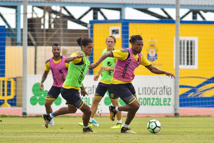 Entrenamiento de la Unión Deportiva Las Palmas