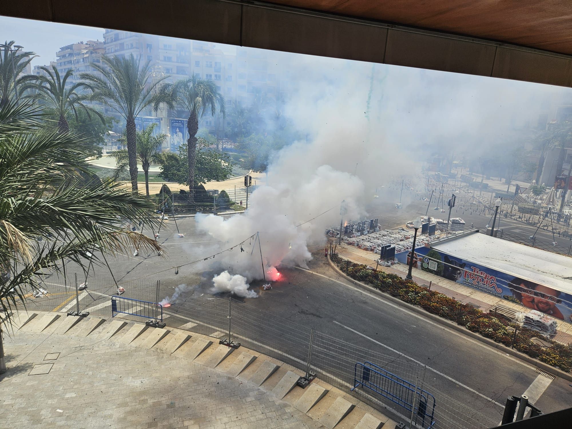 Mascletà del jueves 22 de junio de las Hogueras de Alicante 2023