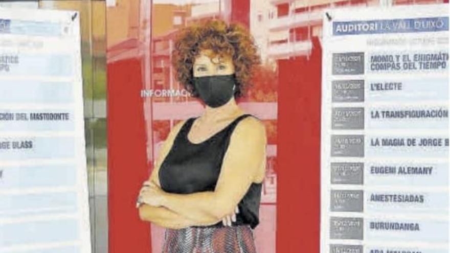 La directora del Auditori de la Vall: «El público no puede estar más tranquilo»