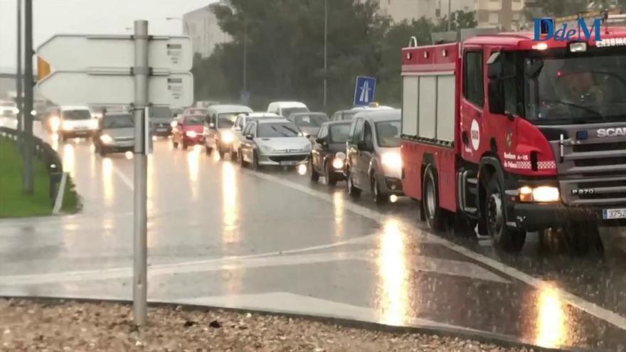 Llegan las lluvias en Mallorca