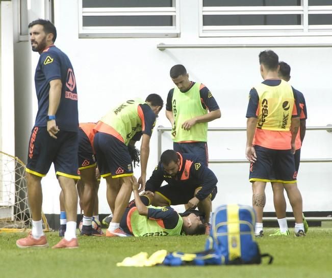 ENTRENAMIENTO DE LA UD LAS PALMAS EN BARRANCO ...