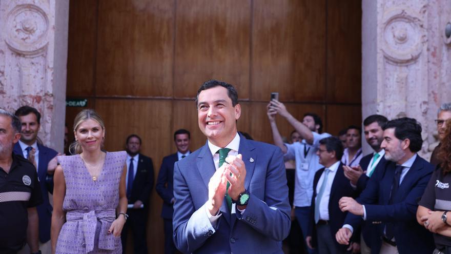 Toma de posesión de Juanma Moreno como presidente de la Junta de ...