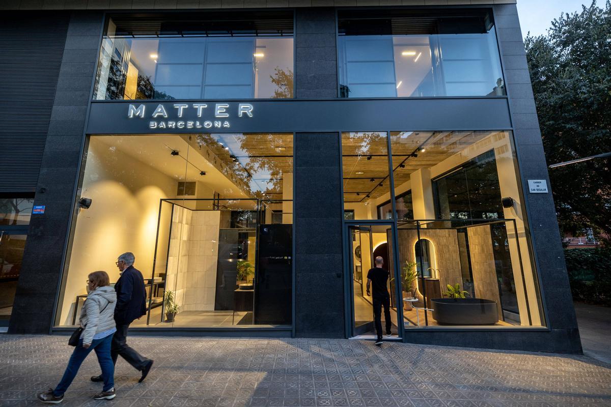 La sede de Matter en Barcelona, en el distrito de Les Corts.