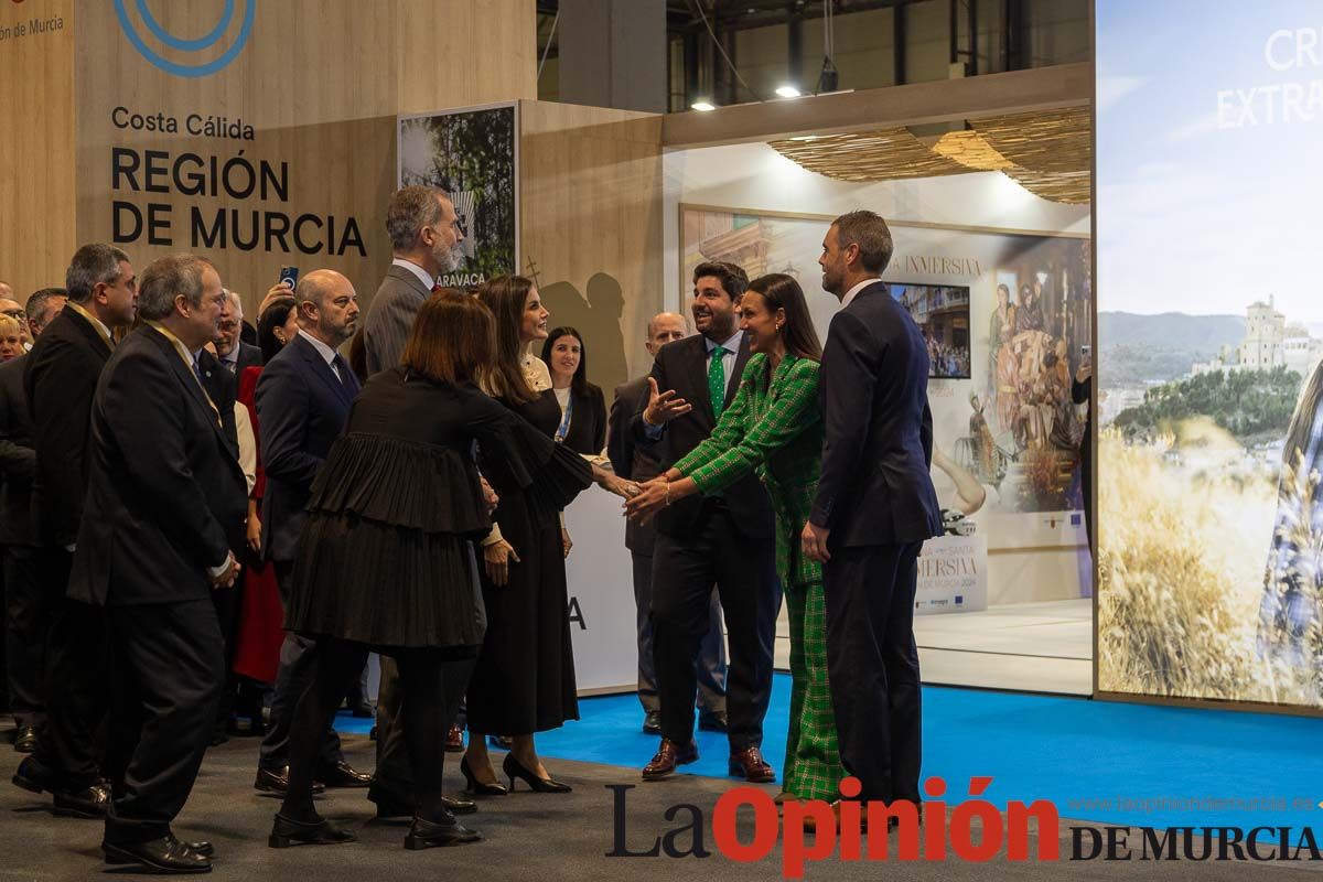 Así ha sido el primer día en el stand de la Región de Murcia en la Feria de Fitur