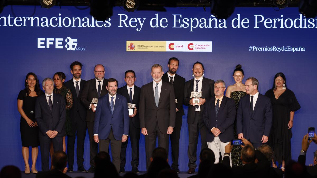 Los Premios Rey de España ensalzan el periodismo innovador, crítico y humano.