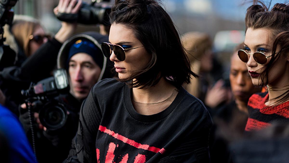 Kendall Jenner en la semana de la moda de París