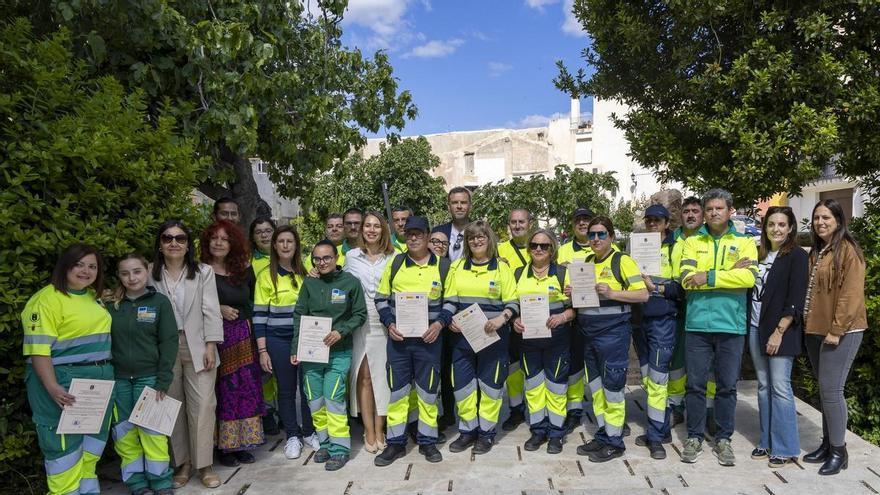 Caravaca forma a 20 personas desempleadas con un programa de jardinería y limpieza financiado con cerca de 590.000 euros