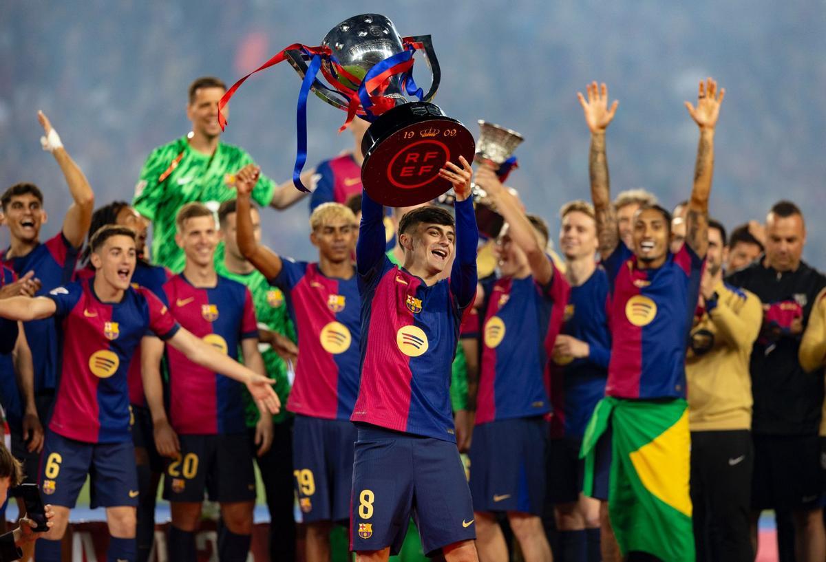 Las mejores imágenes de la celebración del título de Liga del Barça