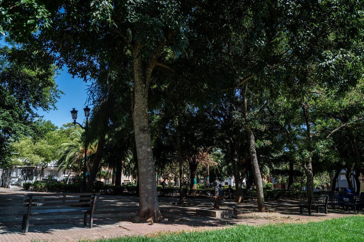 Galería | La plaza de Italia, un oasis donde se está "en la gloria"