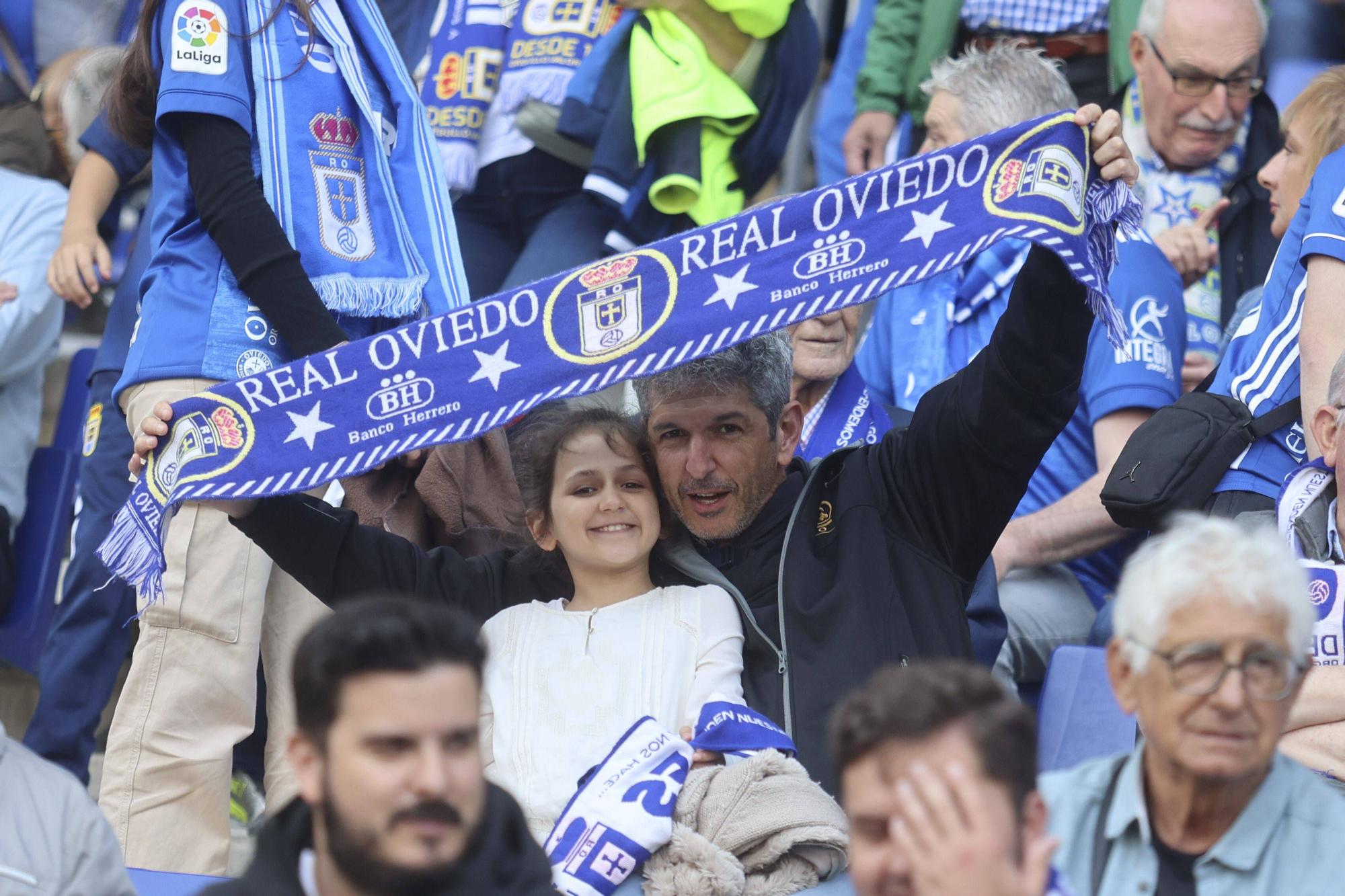 En imágenes: Así fue el partido entre el Real Oviedo y el Zaragoza en el Tartiere