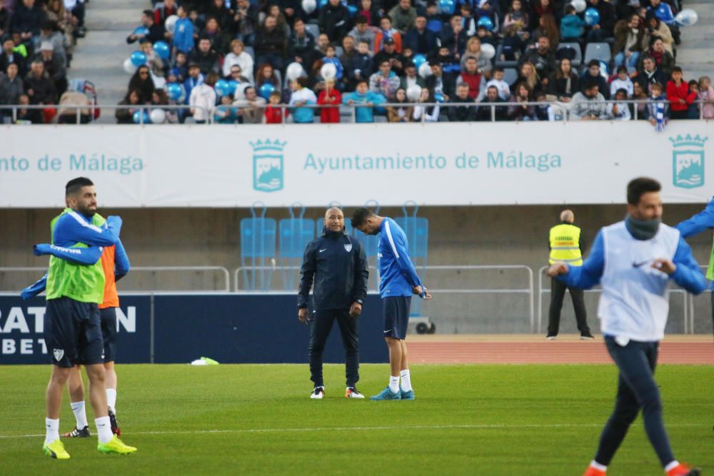 Jornada de puertas abiertas del Málaga CF