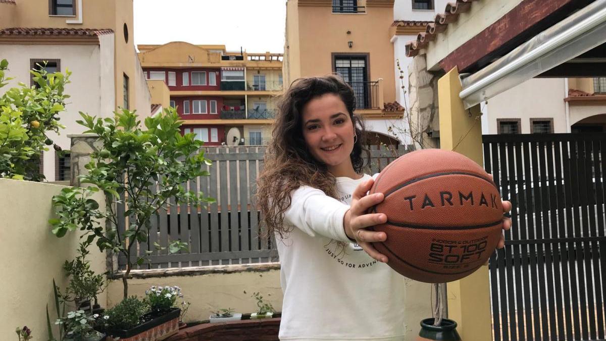 Yolanda Florido, en su casa Churriana.