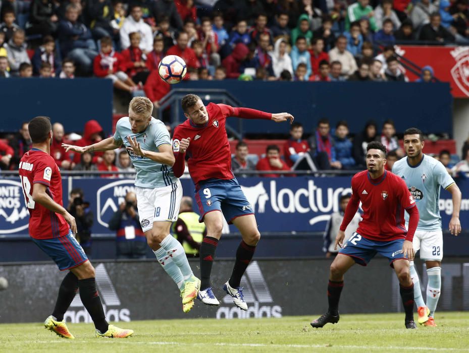 El Osasuna - Celta, en fotos