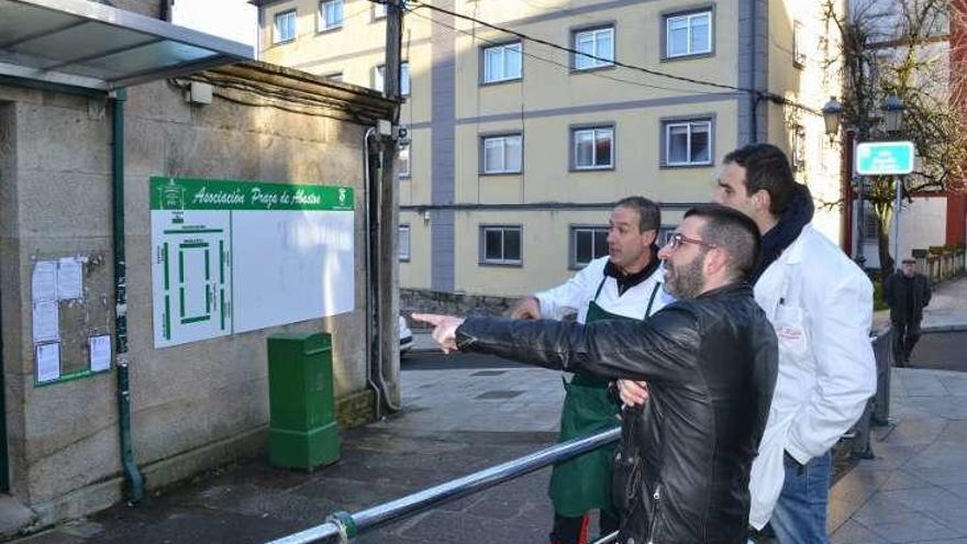 Mejoras lumínicas en la Praza de Abastos de Lalín