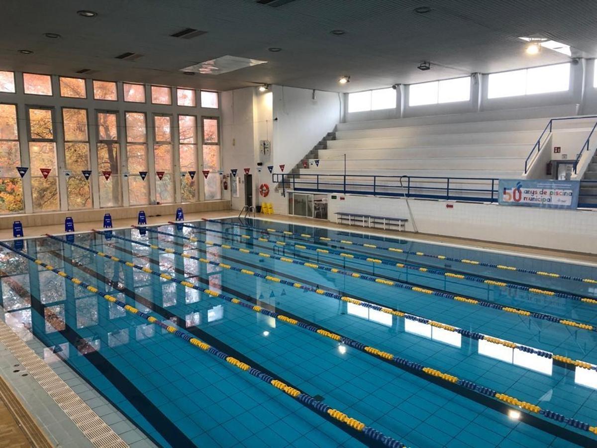 Piscina municipal de Mataró, cerrada este lunes tras hallar problemas estructurales
