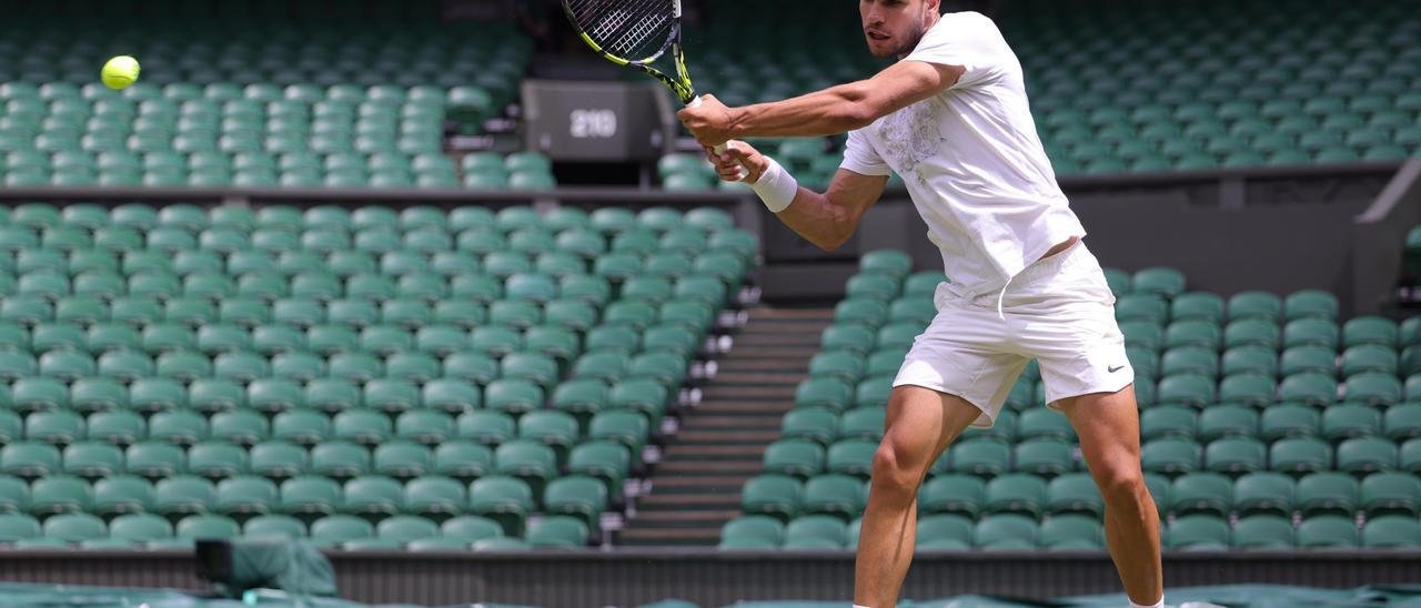 Wimbledon | Carlos Alcaraz - Mark Lajal, en directo
