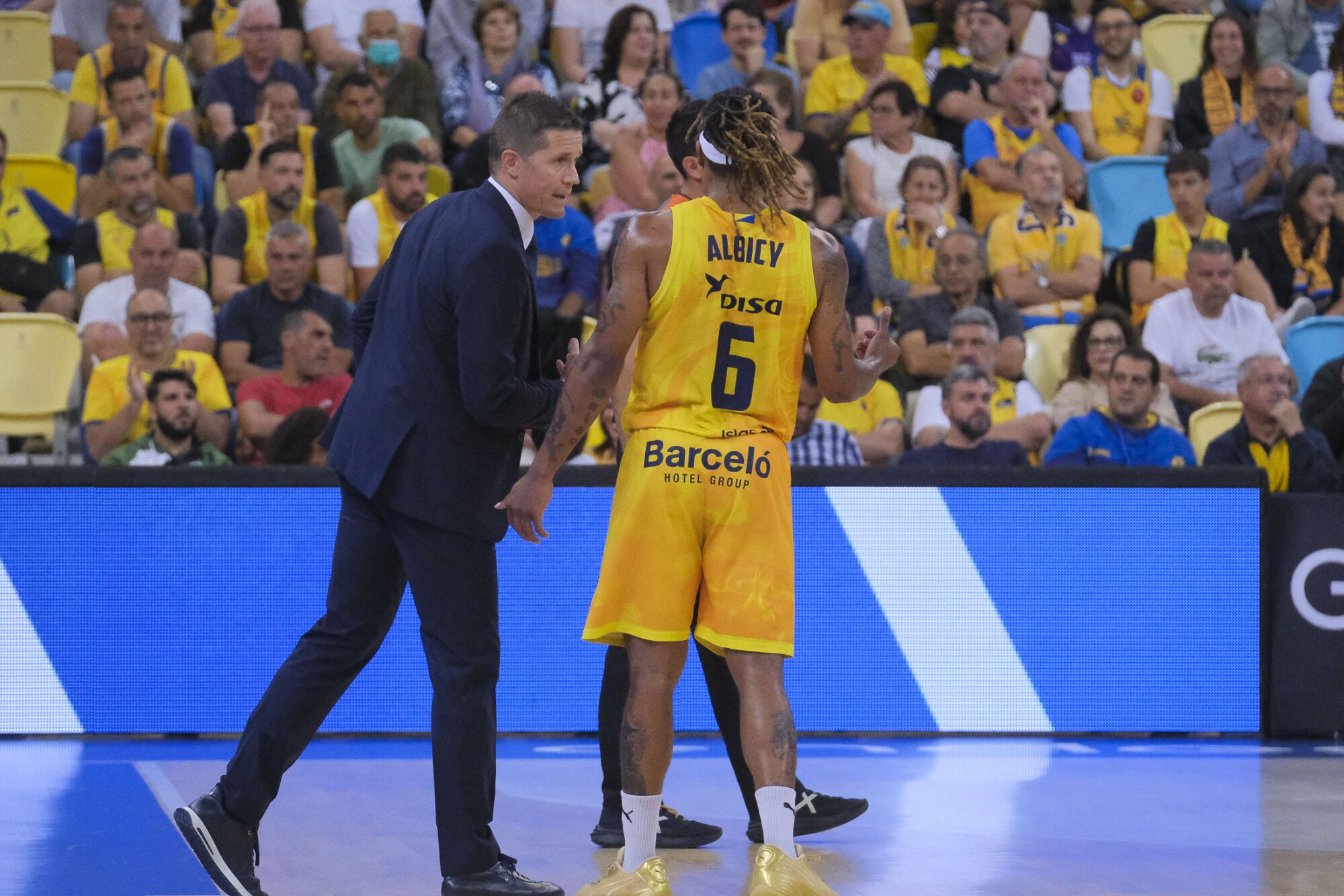 El partido CB Gran Canaria-Joventut, en imágenes