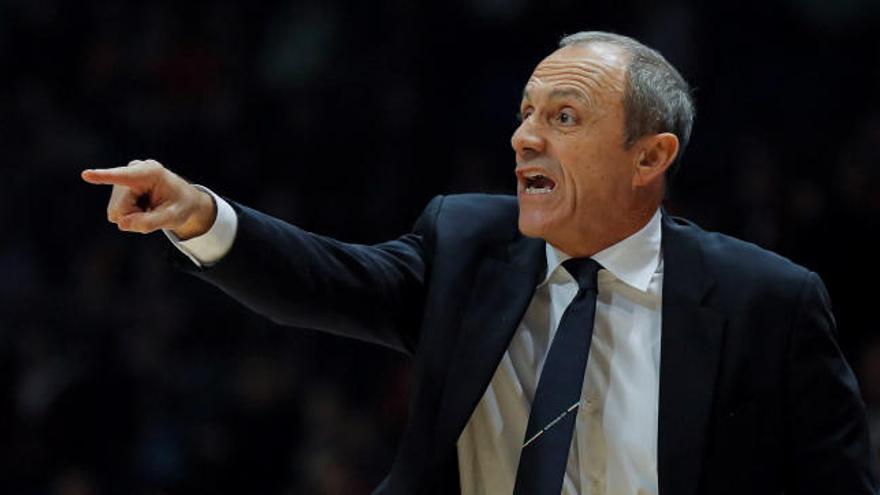 Ettore Messina, durante un encuentro.