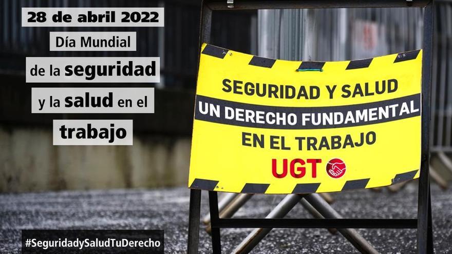 La siniestralidad laboral se dispara en la Región con cifras superiores a antes de la pandemia, según UGT