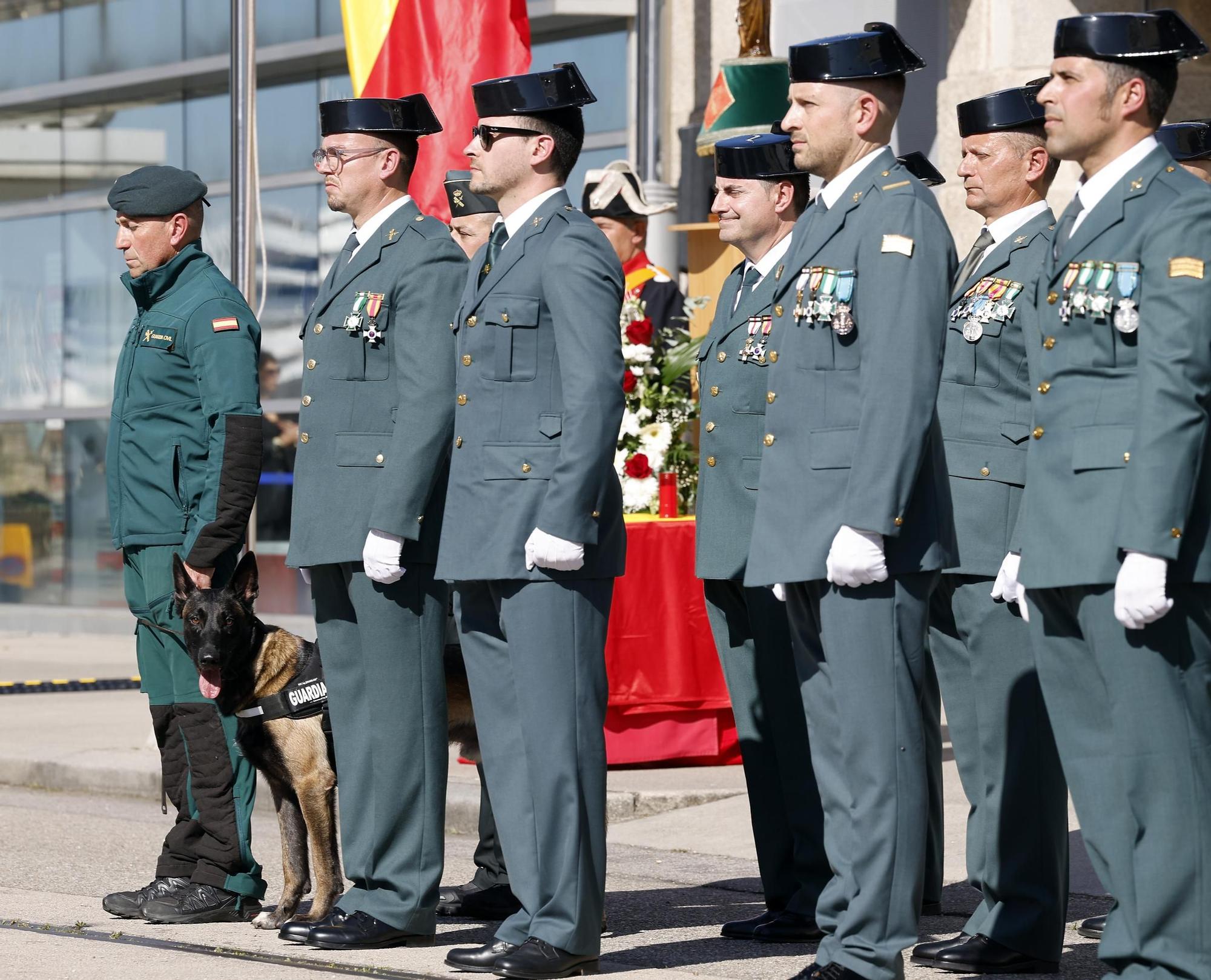 La Guardia Civil celebra en Vigo el día de su patrona, la Virgen del Pilar