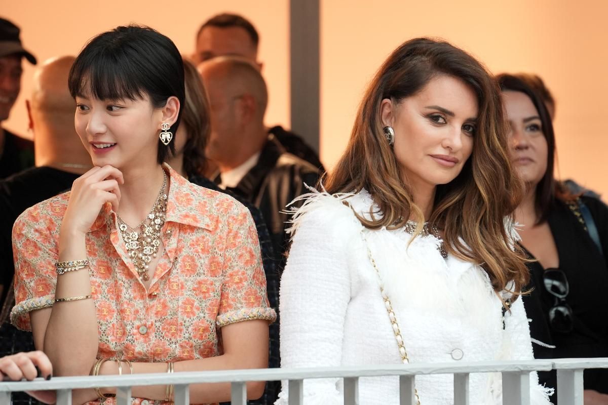 Penélope Cruz en el desfile de Chanel de Hong Kong