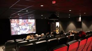 La sala pequeña del cine Truffaut