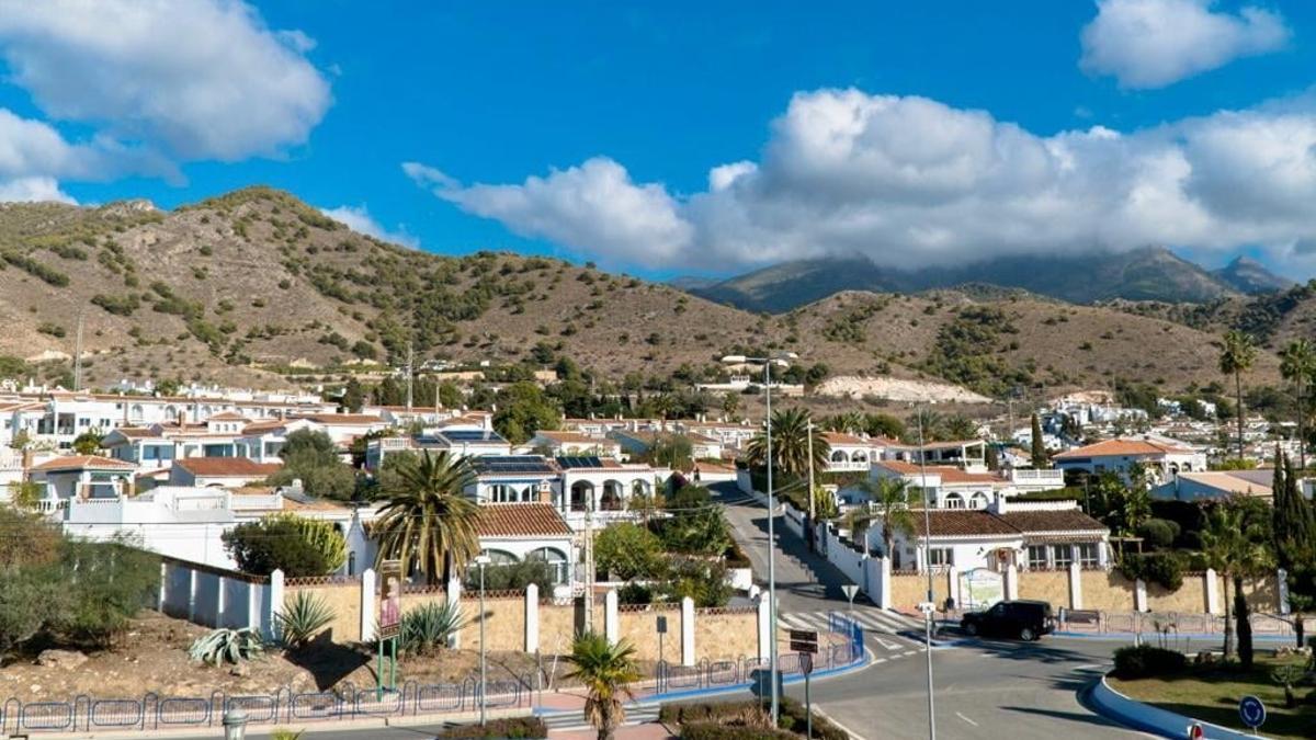 Urbanización en Nerja.