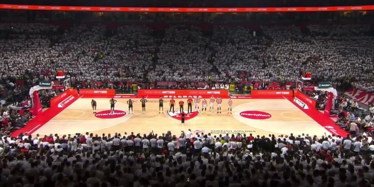 Ambiente en el Belgrado Arena.