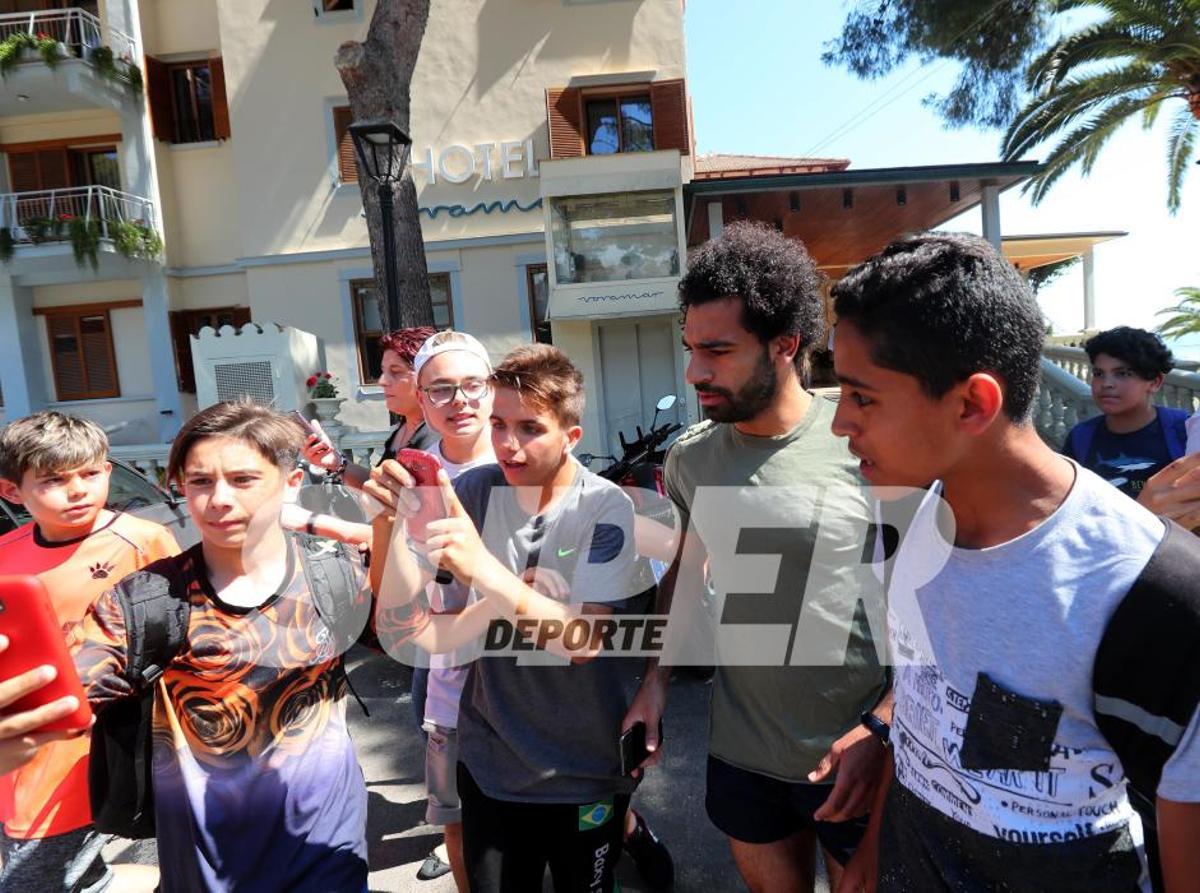 Salah, en Benicàssim Salah, en Benicàssim
