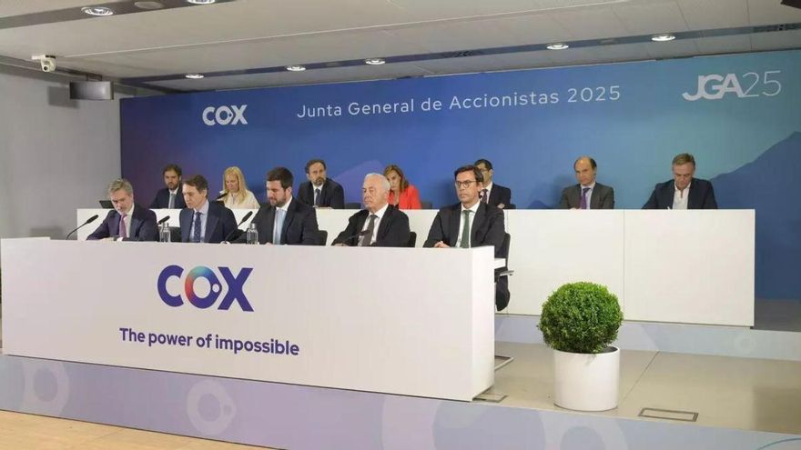 Enrique Riquelme y directivos de Cox invierten más de 300.000 euros en acciones del grupo
