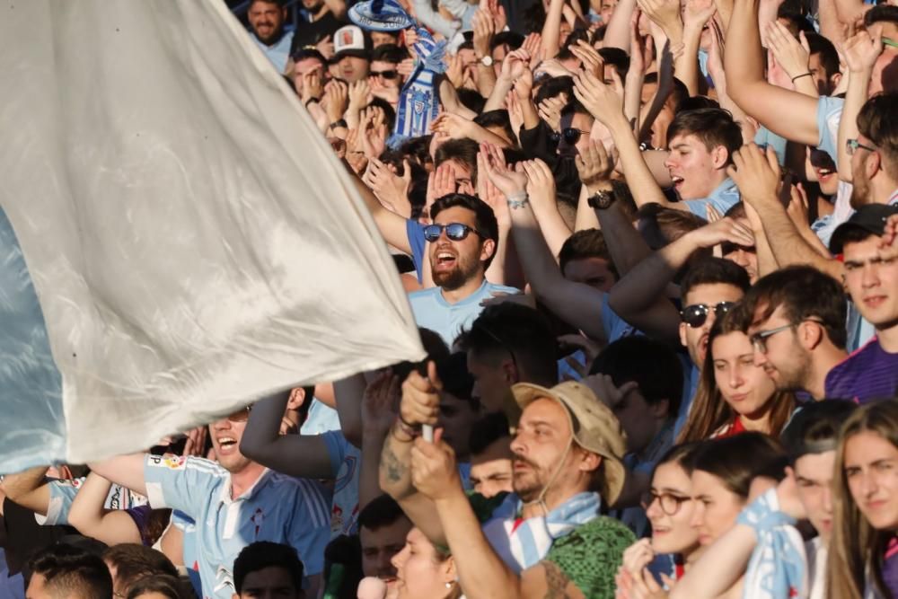 El Celta tumba al Barça y acaricia la permanencia. // A. Villar | J. Lores