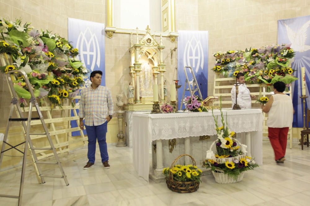 Ofrenda a la Virgen de Belén