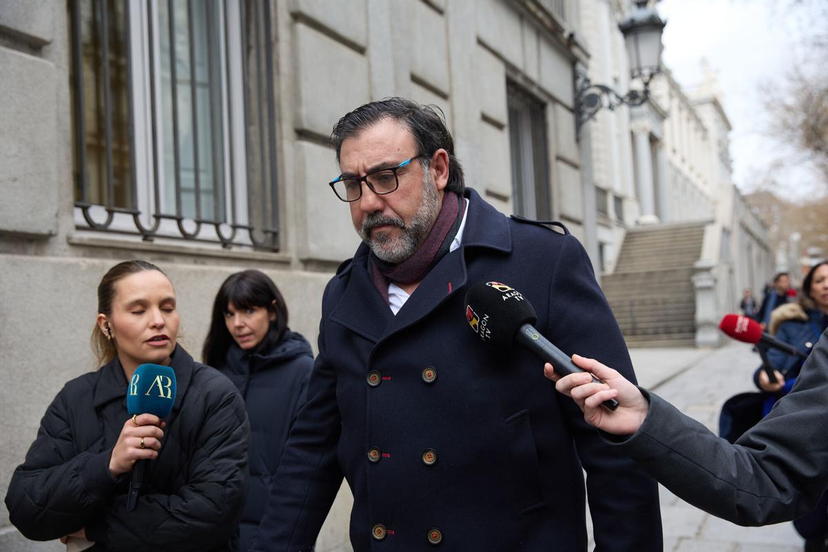 El hermano de Koldo García, Joseba García, a su salida de declarar en el Tribunal Supremo