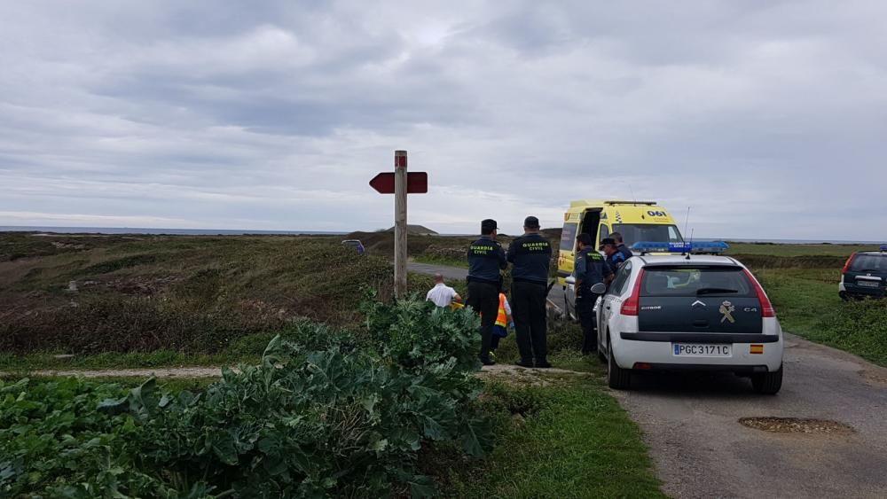 Aparece el cuerpo de Chano Castañón en una cala próxima al lugar en que desapareció