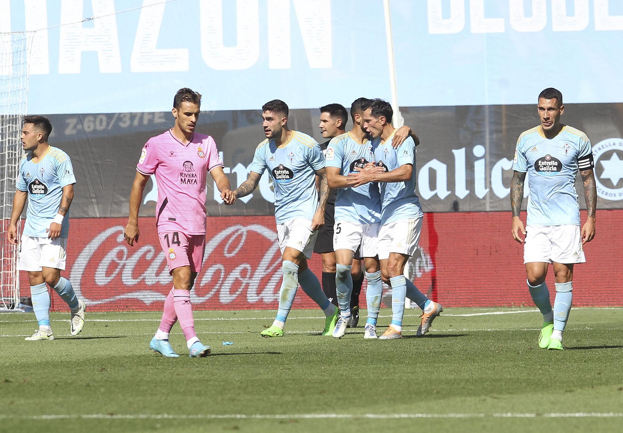 Las mejores imágenes del encuentro del Celta ante el Espanyol