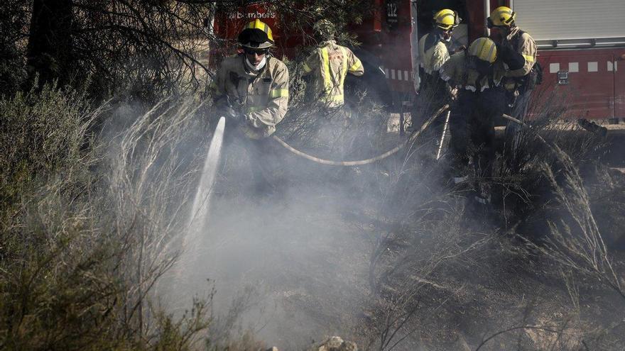 La Generalitat agradece el apoyo del Ejército y de bomberos del resto de España