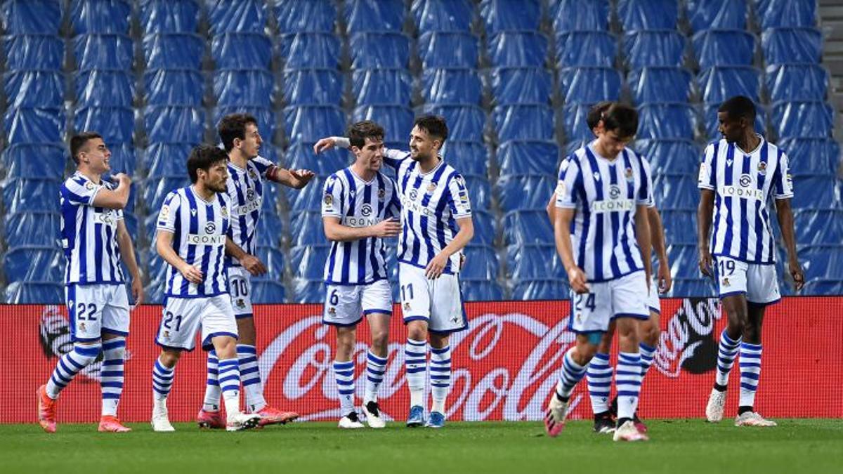 La Real Sociedad necesita una victoria más para asegurar su presencia europea la próxima temporada