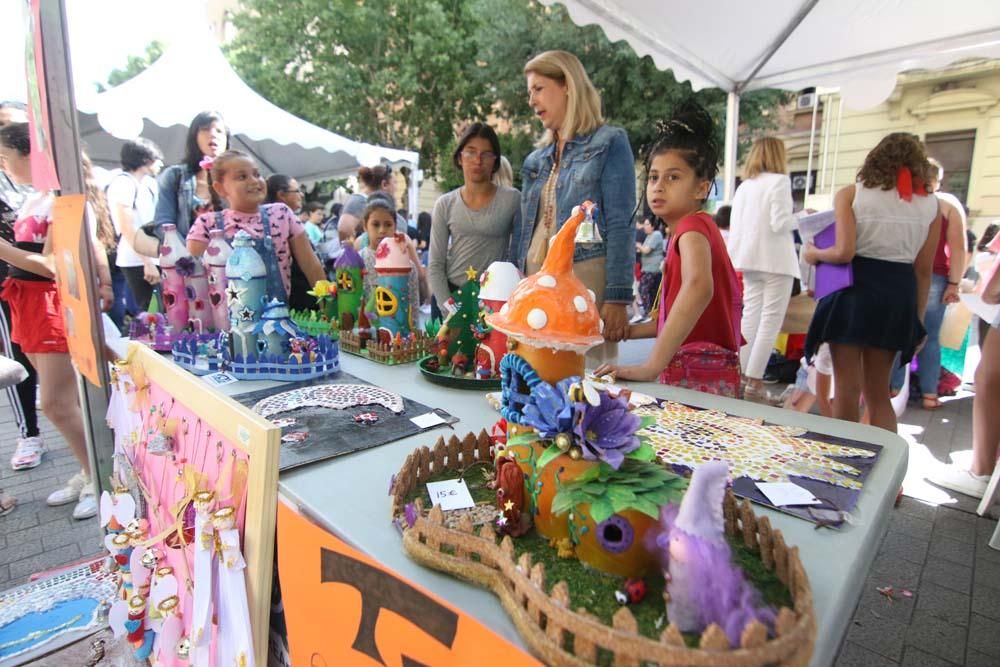 Los más jóvenes en la Feria del Emprendimiento