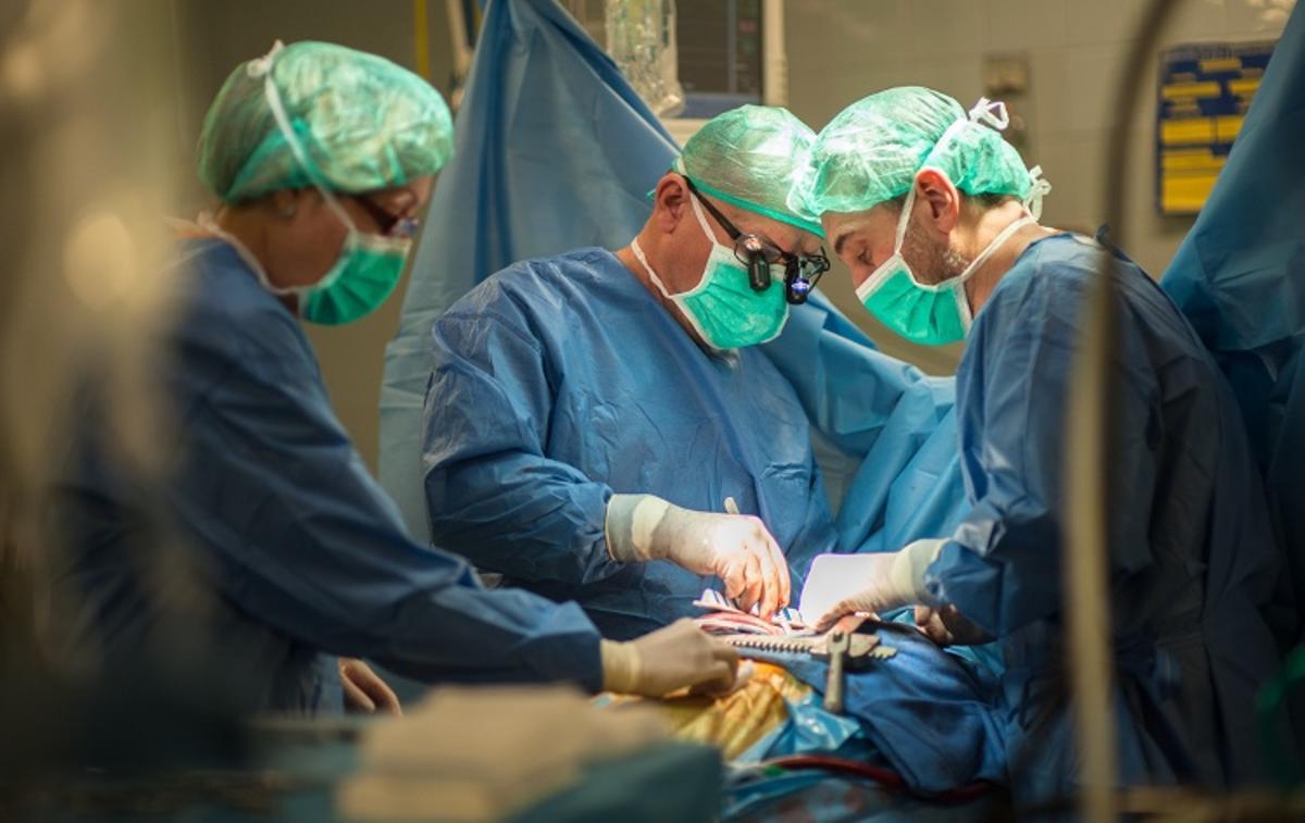Una intervenció per a un trasplantament d'òrgan en una imatge d'arxiu.